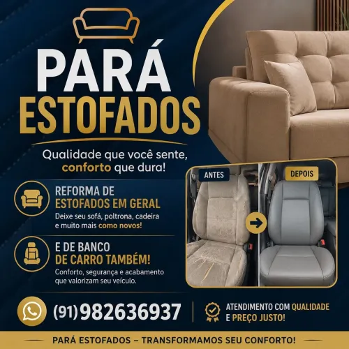 Reforma de estofados em geral 
