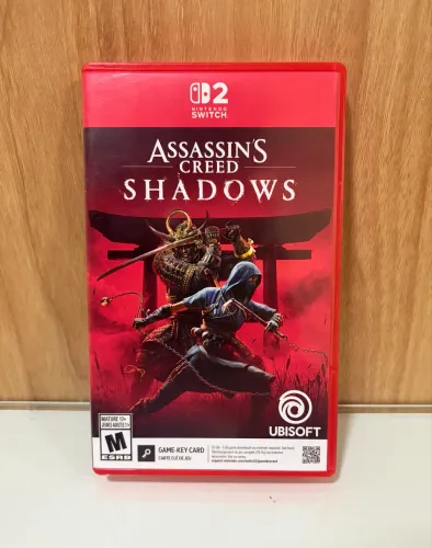Assassin's Creed Shadows Nintendo Switch 2 Mídia Física Original