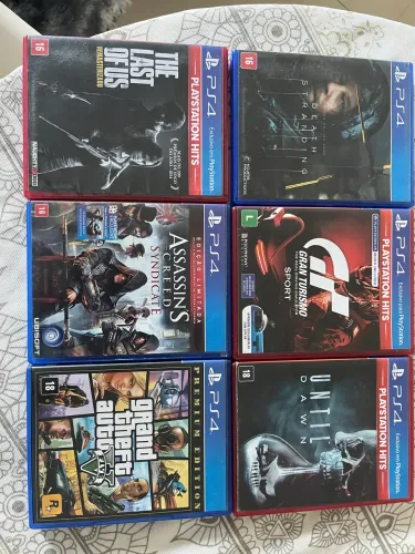 JOGOS PS4 - SEMINOVOS