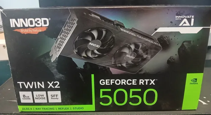 Placa De Video Inno3d Geforce Rtx 5050 Twin X2, 8gb, Gddr6.
