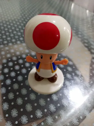 Boneco cogumelo do Mario McDonald's 