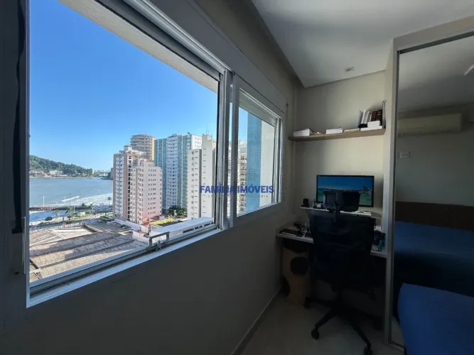 Apartamento à venda 1 quarto vaga Praia Gonzaguinha São Vicente/SP