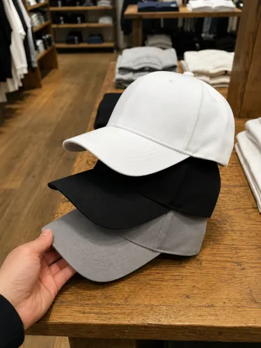 Boné Liso Masculino - Preto, Branco e Cinza | Escolha Sua Cor