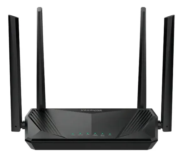 Roteador Wireless Wi-fi 6 Intelbras RX 1500 Preto