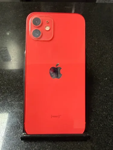 iPhone 12 Red 128gb impecável, único dono com nota fiscal 