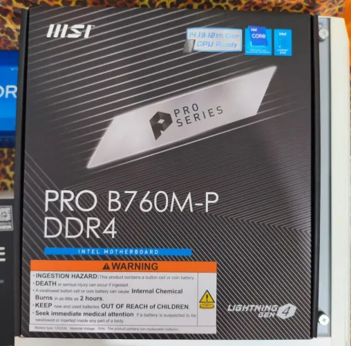 Placa Mãe MSI PRO B760M-P DDR4