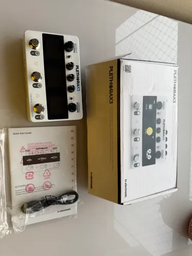 Pedaleira Plethora X3 nova tc electronic