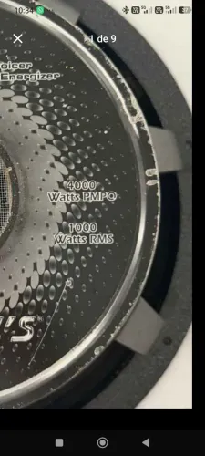 Woofer Alpha 18 polegadas 1000 RMS 8ohns