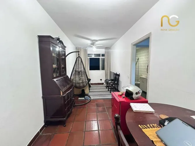 Apartamento com 1 dormitório à venda, 46 m² por R$ 300.000,00 - Vila Guilhermina - Praia G