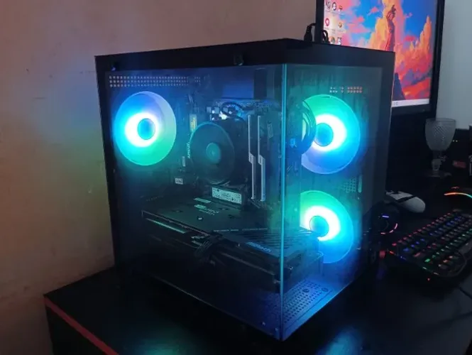PC GAMER - RYZEN 5 5500 - RX 7600 - 16GB RAM - 1TB SSD NVME