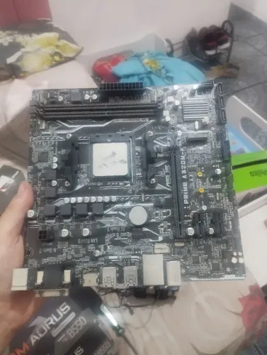 Placa Mãe Asus Prime A320M-K/BR, Chipset A320, AMD AM4, mATX, DDR4, 90MB0UW0-C1BAY0