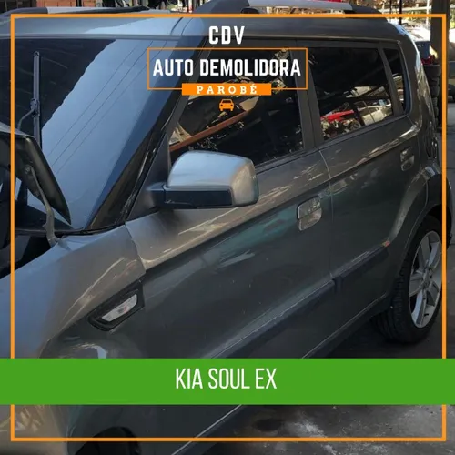 Sucata Kia Soul 2010 Para Venda De Peças