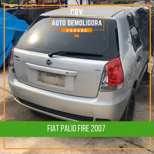 Sucata Fiat Palio Fire Flex 2007 para venda de peças