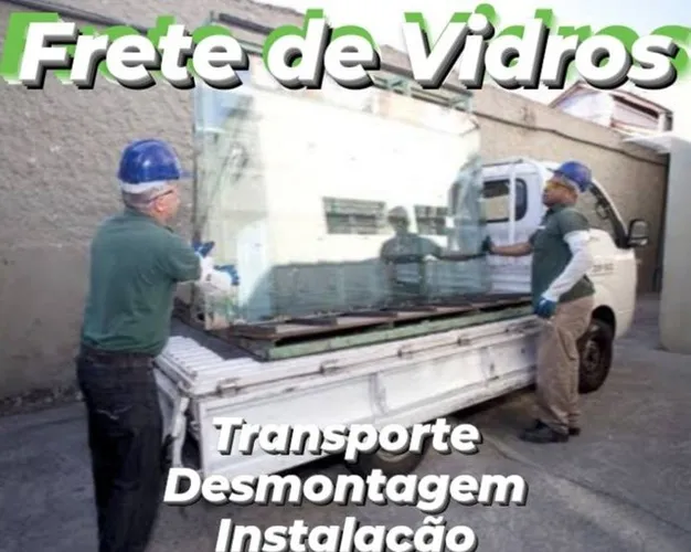 Vidraceiro em geral e  Frete Transporte de Vidros e Espelhos Fazemos