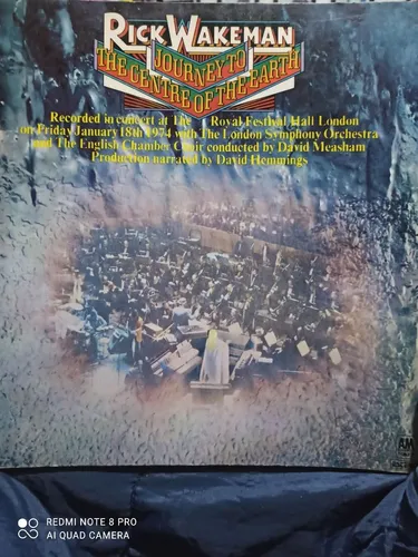 Disco Vinil LP Rick Wakeman - Journey to the Centre of the Earth