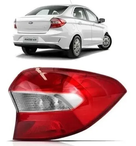 Lanterna Traseira Cristal Ford Ka Sedan 2019 2020