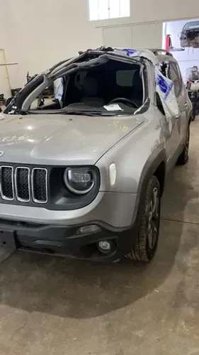 Sucata Jeep Renegade Longitude 2021 Flex Motor Cambio Suspensão Airbag