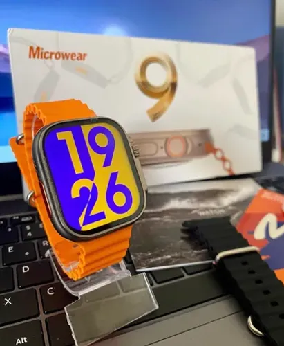 U9 Ultra Smartwatch Original Microwear Série 9 Bússola 2.2 Tela Grande Original IWO