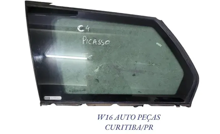 Vidro Vigia Fixo Traseiro Esquerdo Citroen C4 Grand Picasso