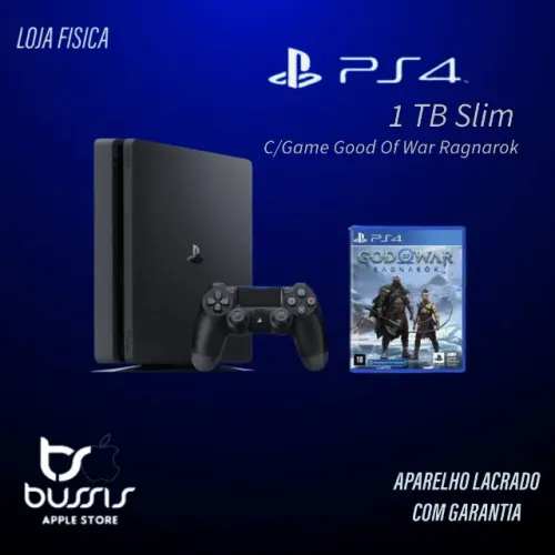 Playstation 4 C/ Game Good Of War Ragnarok 1TB Ssd JP | Loja Física |