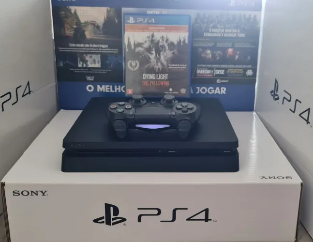 PS4 Slim de 1TB a Venda + GARANTIA