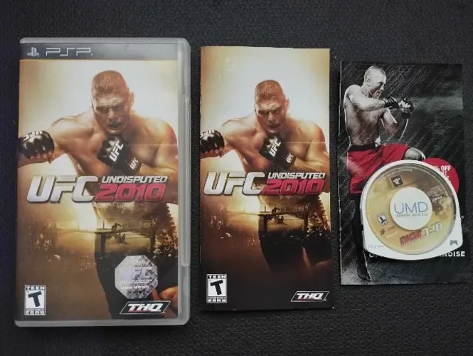 Jogo Ufc 2010 Psp Original