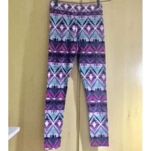 Calça legging étnica - brechó