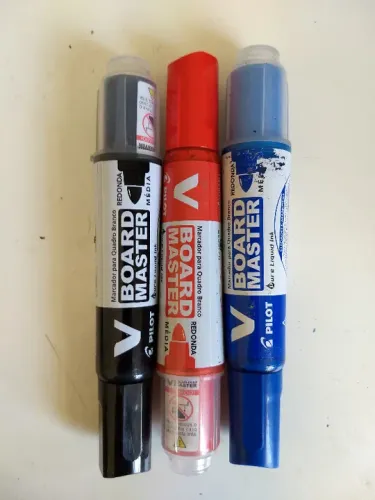 Kit Marcadores, Cartuchos V Board Master Pilot E Tinta Extra