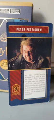 Card harry potter cacau show Peter pettigrew