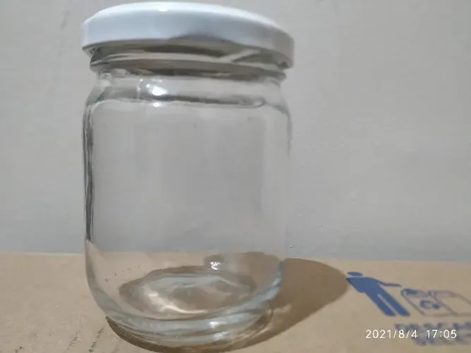 Potinhos de Vidro Com Tampa 150ML