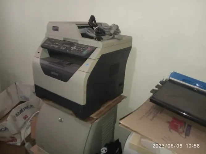  Impressora Digitalizadora Laser Brother DCP-8070D Duplex Rápida toner barato Revisada