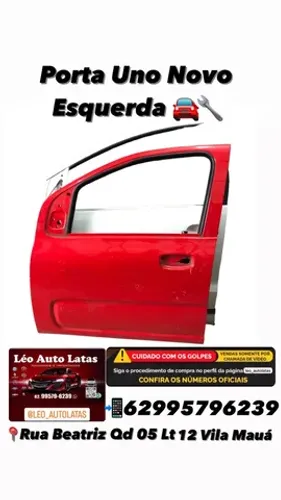 Porta Fox Uno Grand Siena cobalt Vários carros original lisa sem amassado 