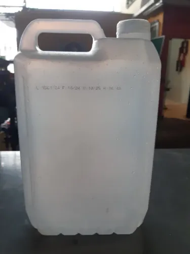 Galão de 5l transparente R$1,50 cada