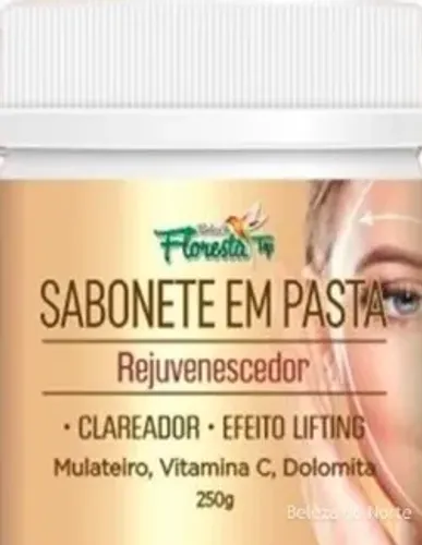 Sabonete Em Pasta Rejuvenescedor Vegano 250g Promoç