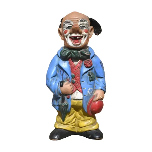 Antigo boneco palhaço carequinha