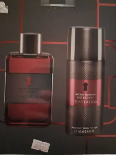KIT COFFRET THE SECRET TEMPTATION PERFUME E DESODORANTE  3X sem juros no cartão 