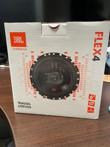 Alto Falante 6 Polegadas Triaxial 110W RMS JBL 6TRFX55 O Par