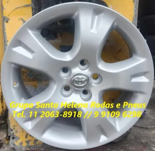 Jogo De Roda Original Toyota Corolla Aro 16 Furação 5x100 em 10x sem juros no cartão