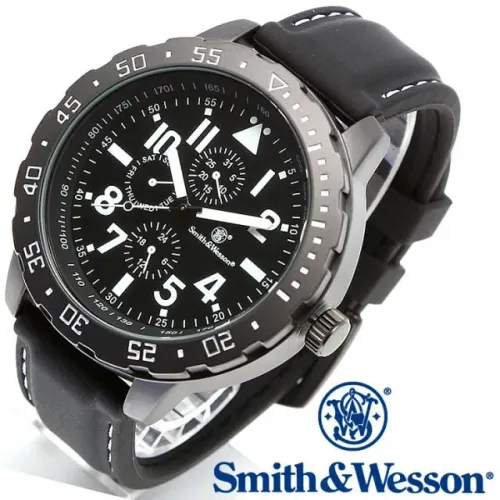 Relógio militar Smith & Wesson CALIBRADOR RELÓGIO BRANCO/PRETO SWW-877-WH