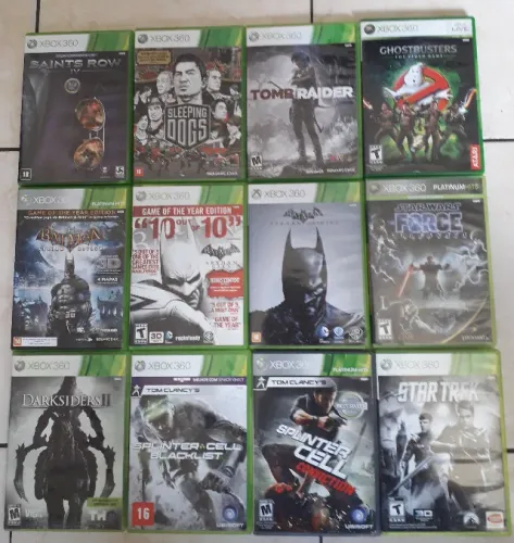 Lote com 38 games originais de Xbox 360 lindo para colecionador a partir de 60 reais