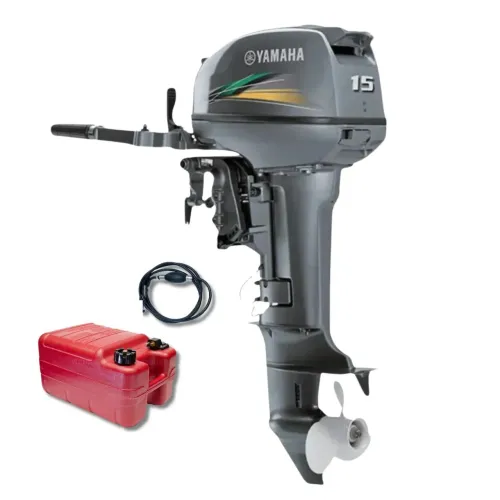 Yamaha 15 HP 2T - Motor de Popa Novo
