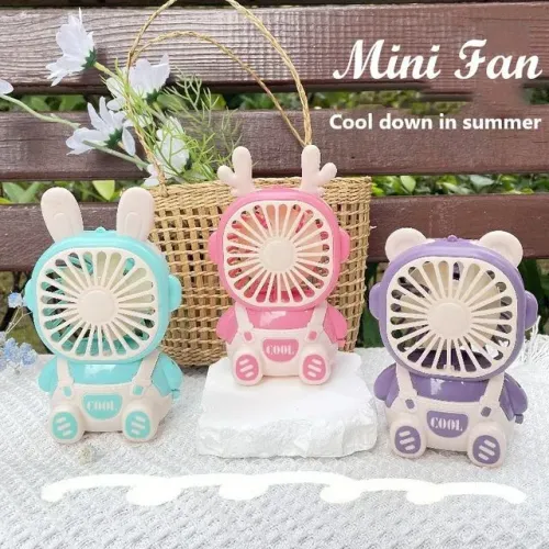 Mini Ventilador Portátil - Leve o frescor para qualquer lugar!