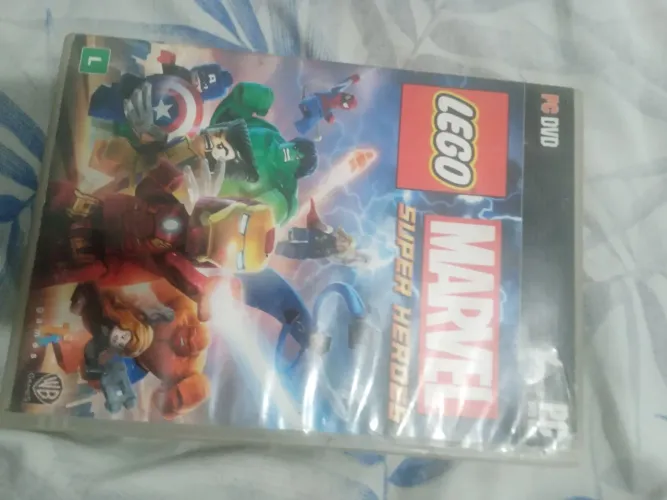 Lego Marvel jogo mídia física PC