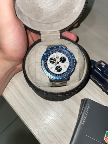 Relogio Tag Heuer pilot 1 chronograph quartzo
