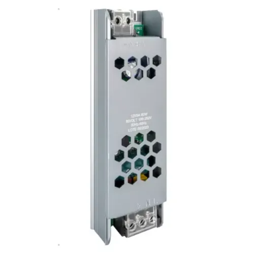 Fonte Chaveada Slim 12V 5A 60W Bivolt Perfil Colmeia Para Fita LED CFTV Som Automotivo