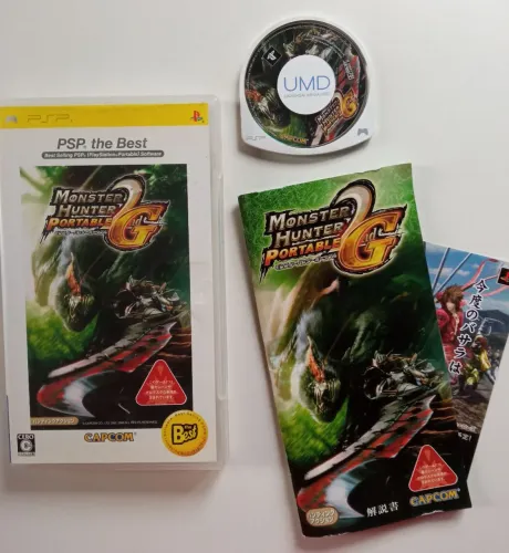 Monster Hunter 2ND G PSP ORIGINAL USADO JAPONÊS