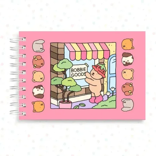 Caderno Bobbie Goods promoção