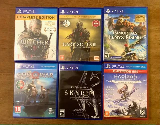Jogos PS4 e PS5 - Lista na descrição