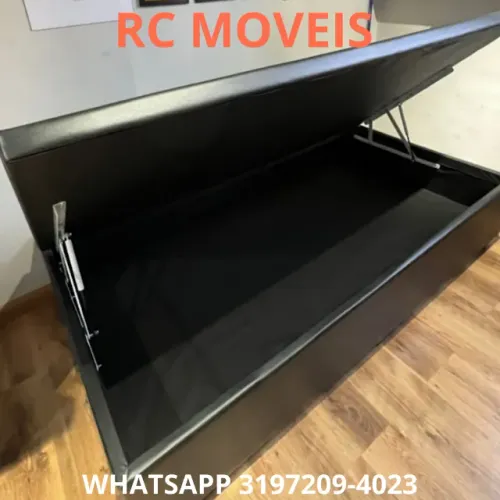 Cama Box Baú Solteiro 88x1.88 - Praticidade e Conforto em um Só Produto