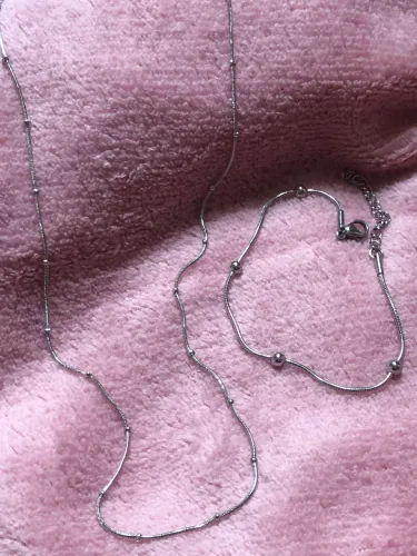 conjunto colar+pulseira